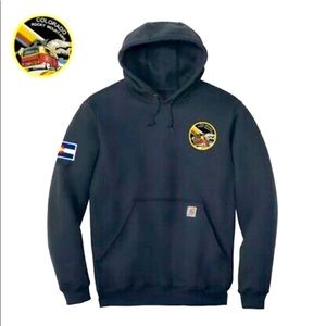 Barstool Sports Carhartt Hoodie Colorado Patch Medium Limited Edition.